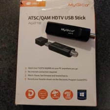 A681B USB 2.0 TV Tuner Card, ATSC HD Digital External HDTV Tuner Stick Dongle...