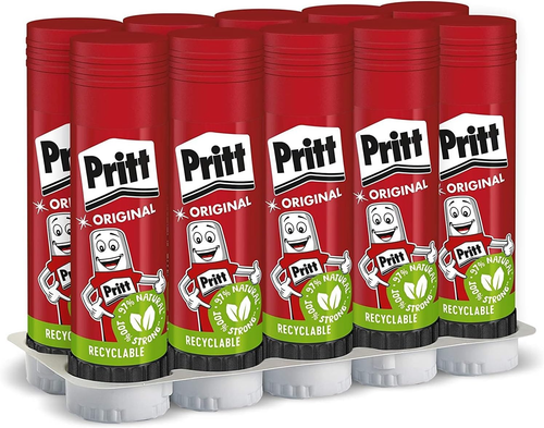 Colla Stick 10 X 43G, Colla per Bambini Sicura E Affidabile, Adesivo per Lavoret - Foto 10 di 12