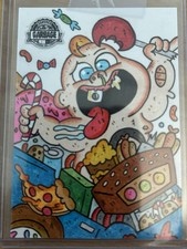 2023 TOPPS JUNKFOOD JOHN GARBAGE PAIL KIDS KRASHERS SKETCH CARD CROCKETT +BONUS