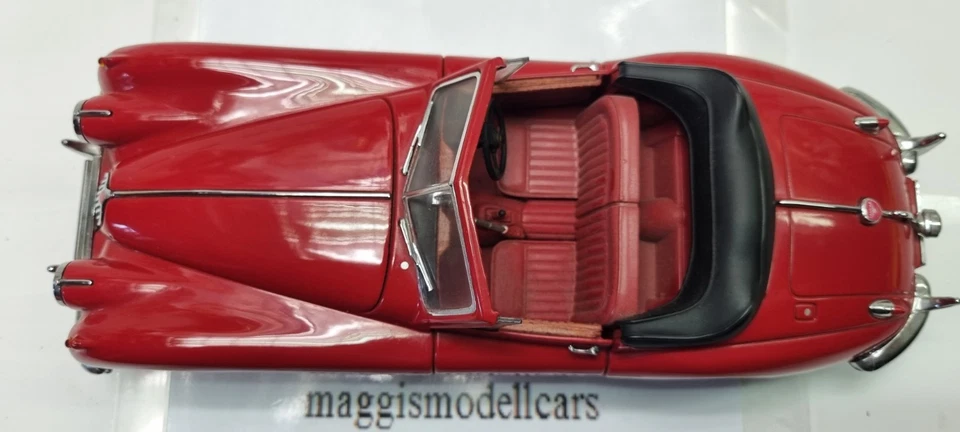 Jaguar XK 140 Roadster Bj 1954-57 Modellauto aus Sammlung Maßstab 1:18 Sun Star - Bild 3 von 4