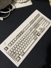 Vintage IBM Mechanical Keyboard Clickity Clack Model M J2 1985 Made USA Computer