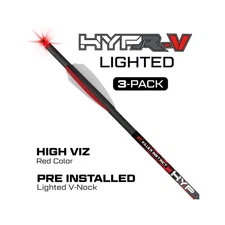 Killer Instinct Lighted HYPR-V 20 inch Crossbow Bolt 3 Pack