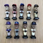 Lot of 9 - 2002 Post Cereal 3” Mini MLB Baseball Bobble Heads Griffey Sosa