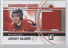 2011 ITG Canada VS the World Canadian Cloth Black Jersey Kris Letang #CCM-14 1m4