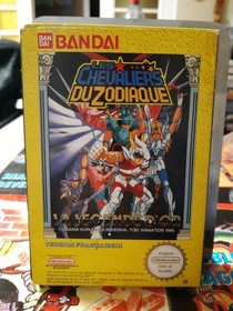 Jeu  Chevaliers Du Zodiaque  Nes Nintendo  boite complet Et notice Originale FRA