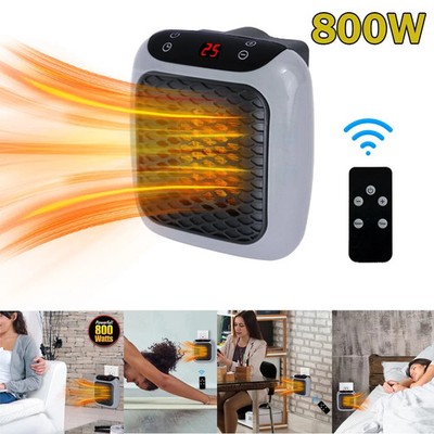 Faster Mini Heater for Home Small Bathroom with Remote & Heating Fans
