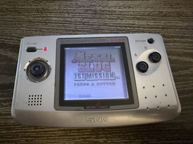 SNK Neo Geo Pocket Color CIB - Silver; Working In Good Condition w/ New Battery