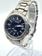 Seiko V145-0AX0 Solar Wristwatch Used Tested From Japan