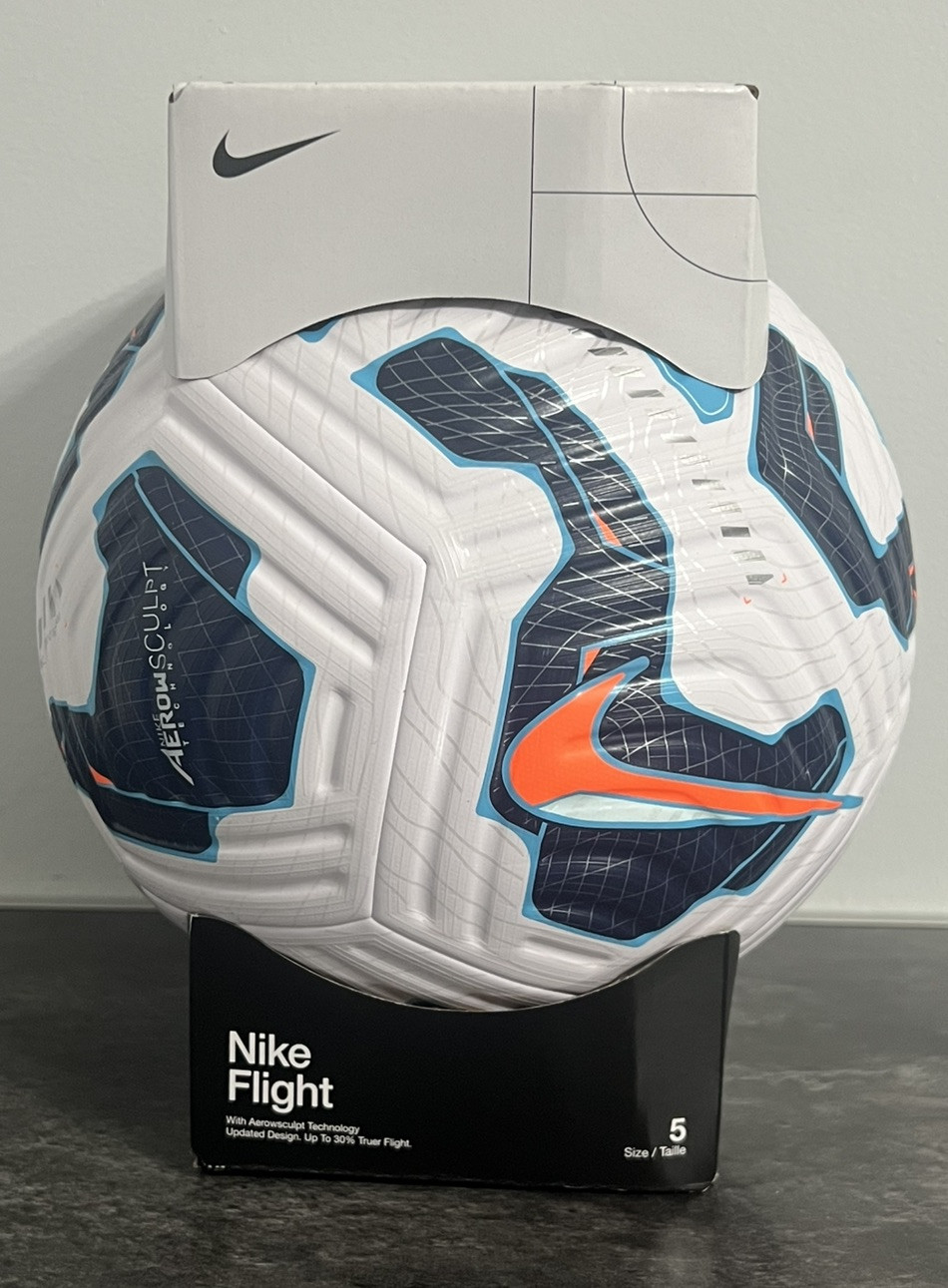 Nike Flight AerowSculpt ACC Official Soccer Ball Size 5 FZ3023 100