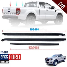 FOR FORD RANGER 2018-21 CAB BLACK PICKUP REAR COVER PROTECTION LEFT RIGHT REAR
