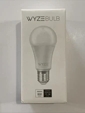 Wyze Bulb 800 Lumens Smart Light Dimmable White LED WI-FI WLPA19 New!
