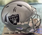 Ashton Jeanty Signed Full Size Replica Las Vegas Raiders Helmet Fanatics COA