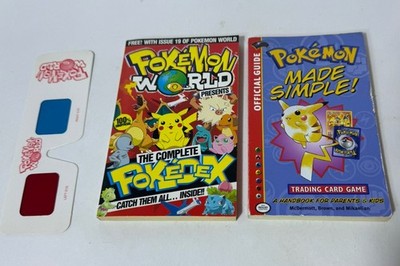 Pokemon Made Simple! Official Guide Pokemon World Complete Pokedex 3D Glasses