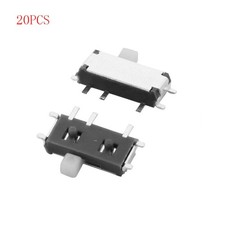 20PCS 7 Pin Mini Slide Switch On-OFF 2 Position Micro Slide Toggle Switch