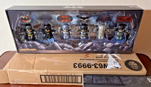 Mattel Fisher Price Little People Batman 85th Anniversary Set DAMAGED BOX