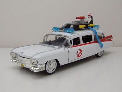 Cadillac 1959 Ecto-1 Ghostbusters weiß Modellauto 1:24 Jada Toys