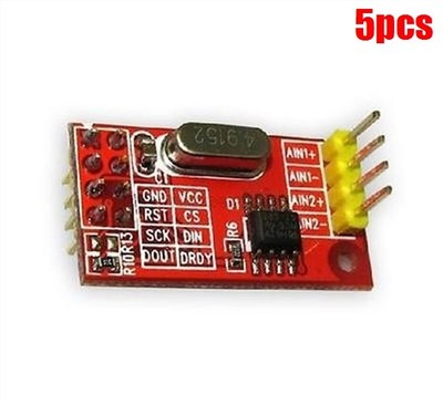 5Pcs AD7705 Dual 16-Bit Adc Data Acquisition Module Spi Precise TM7705 Ic New an