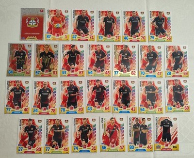 Match Attax Bundesliga 17/18 Bayer Leverkusen Team Set 26 Karten 2017/2018