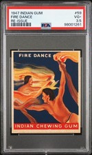 1947 Goudy Indian Gum # 359 Fire Dance PSA 3.5 VG+