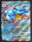 Carte Pokémon Tortank EX 030/142 SCR EV7 Couronne Stellaire Stamp FR NEUVE
