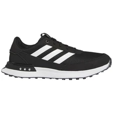 NEW MEN'S ADIDAS S2G SL 24 SPIKELESS GOLF IG8106 BLACK WHITE IRON SZ 12 M