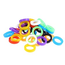 120Pcs Key Sleeve Silicone Key Caps Key Covers for Protecting Keys