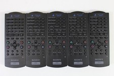 Lot of 5 OEM Sony Playstation 2 PS2 DVD Remote Control Working Japan NO Receiver