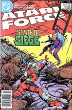 Atari Force Canadian Price Variant #15 VG 1985 Stock Image Low Grade