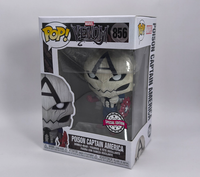 Funko Pop Poison Captain America 856 Special Edition Marvel Venom