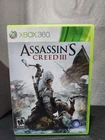 Assassin's Creed III 3 (Xbox 360) CIB Complete In Box Tested And Working