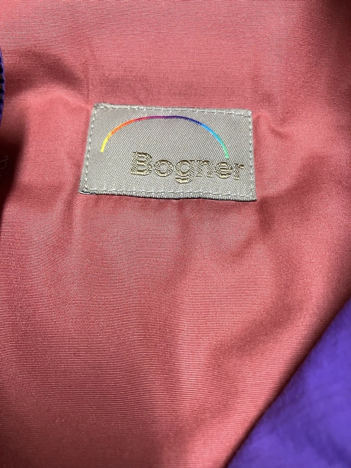 Bogner Men’s Retro Vintage XXL 2XL Insulated Ski Pullover Jacket. Tribal 90s Y2K - Image 2 of 4