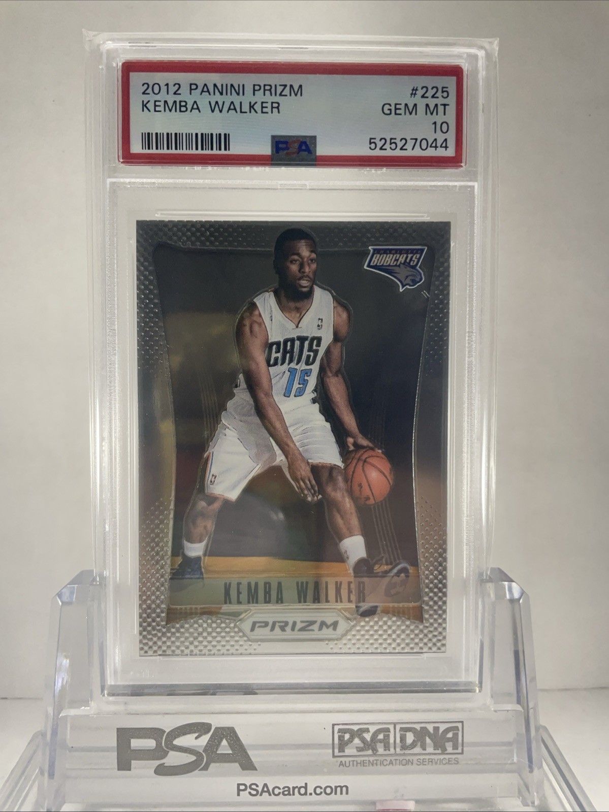 2012-13 Panini Prizm Kemba Walker #225 (RC) PSA 10