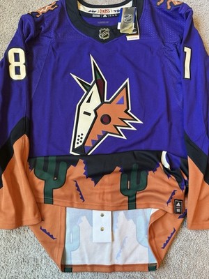 NWT Arizona Coyotes Adidas Phil Kessel Reverse Retro 1.0 Hockey