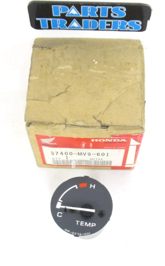 Medidor/medidor de temperatura genuino Honda 1991 1992 1993 1994 CBR600F2 Super Sport Foto 2 de 3