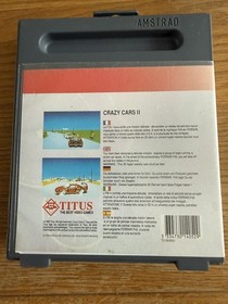 Crazy Cars 2 Amstrad GX 4000 Video Game with Case and Manual