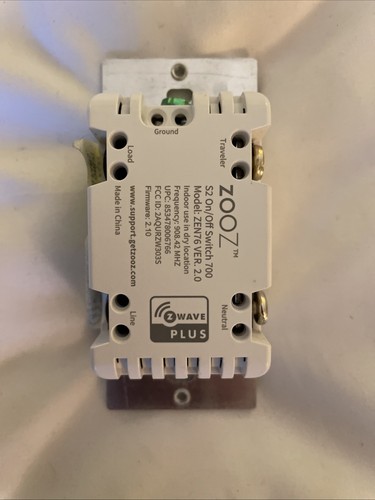 Zooz S2 Zwave Switch Home Automation - Picture 3 of 5