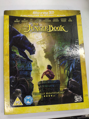 Jungle Book Live Action 3D Blu Ray SEALED