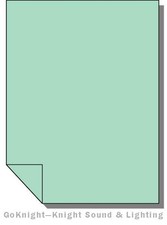 Lee Filters 241 Fluorescent Lighting Gel Sheet