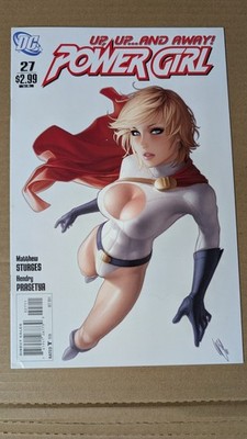 DC Power Girl 27, Warren Louw, RARE Low Print VFNM Beautiful Condition 