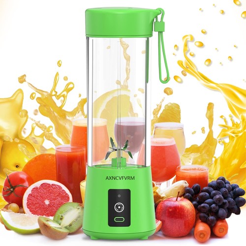Portable Blender Juicer 4000mAh Personal High Speed Smoothie Blender USB Rech...
