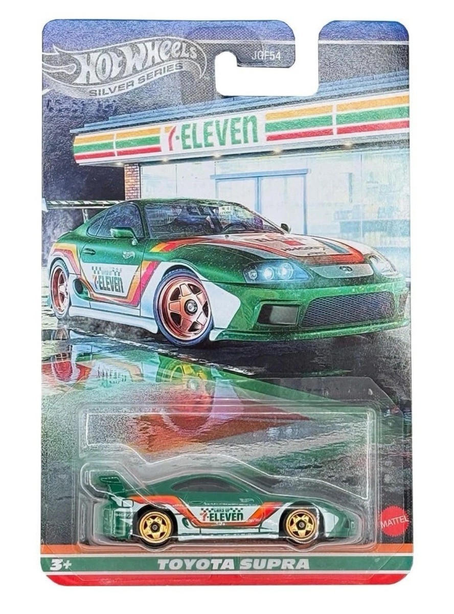 Hot Wheels Silver Series 7-Eleven Toyota Supra 7/11