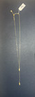 Plated Layering Simple Delicate Necklace Nwt Kendra Scott Signed Fern Y Gold