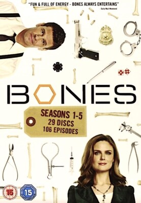 BONES DVD-Box Seasons 1-5 29 Discs 106 Episoden