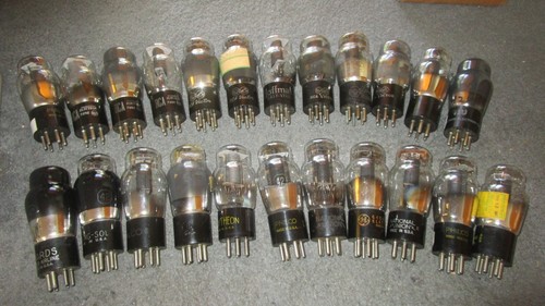(23) NOS to Strong RCA & Other Type # 42 Radio (16) Test 100% Audio Tubes