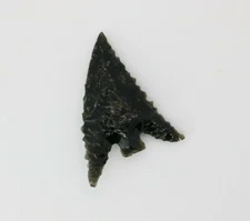 TED ORCUTT NORTHWEST COAST OBSIDIAN FLINT EXOTIC POINT - RARE - CIRCA 1900's