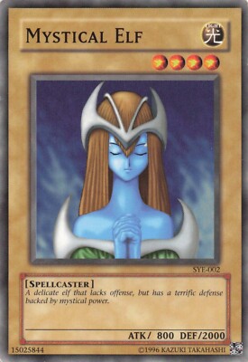 yugioh Sammelkarte - Mystische Elfe - SYE 002