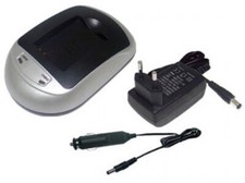Caricabatterie per SAMSUNG HMX-U10EDC,HMX-U10EN,HMX-U10EP,HMX-U10RN,SLB-10A