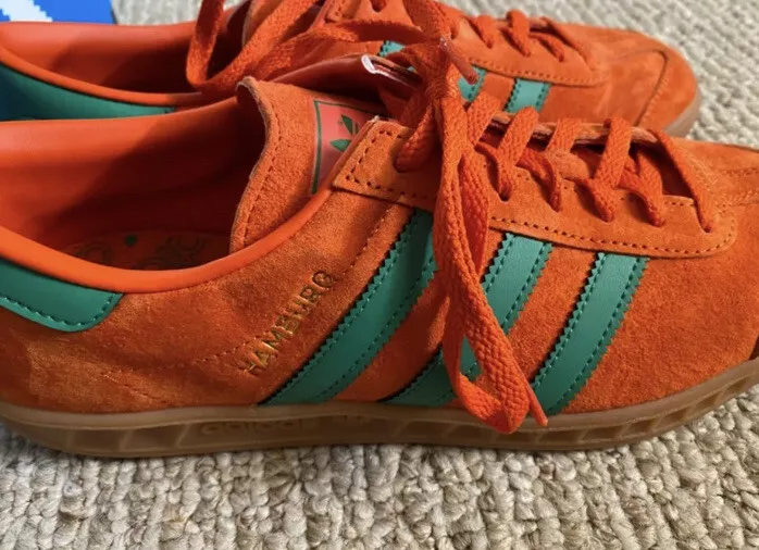 Adidas hamburg kids orange hotsell