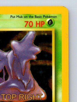 ポケモンカード Muk 70 HP 海外　旧裏 Muk HP 70 Toxic Gas Ability Sludge Attack Rarity Green Pokémon | eBay