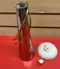 Michael Aram Calla Lily Candleholder One Piece Defective Broken Candle Marble @